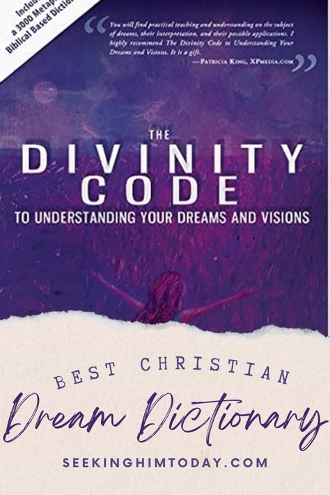 Christian Dream Interpretation, Dream Definition, Biblical Dream Interpretation, Facts About Dreams, Life Application Study Bible, Christian Names, Dream Dictionary, Signs And Symbols, Dreams And Visions