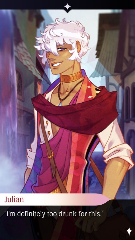 His devious little smile when he realizes he’s Asra kills me Arcana Game, The Arcana, Dream Boyfriend, Couple Style, Major Arcana, Star Citizen, Visual Novel, Fashion Drawing, The Magicians