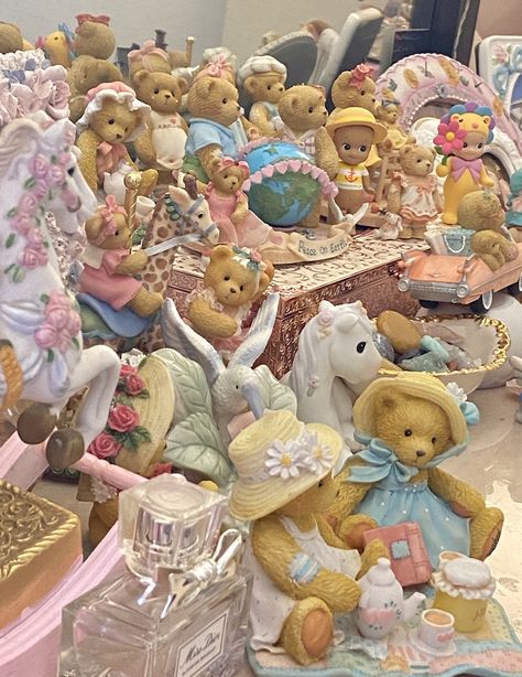 Cherished Teddies and Sonny Angels Precious Places, Epic Pictures, Teddy Collections, Sonny Angels, Cherished Teddies, My Precious, Bear Figurine, Sonny Angel, Grandmas House