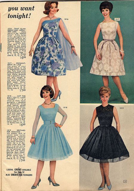 62  COCKTAIL Lana Lobell, Early 60s Fashion, Vintage Fashion 50s, Fashion Through The Decades, Vintage Catalog, 1960’s Fashion, 1960 Fashion, Fashion 50s, 1960's Fashion