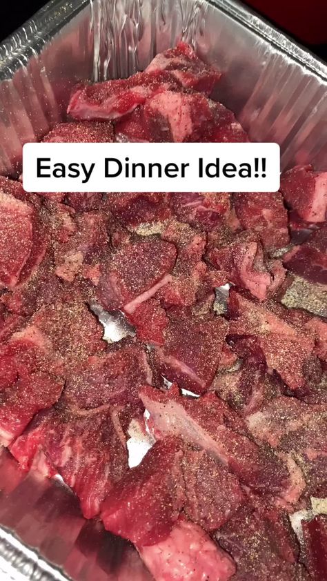 Beef Cubes, Beef Tip Recipes, Easy Delicious Dinners, Beef Tips, Beef Recipes Easy, Beef Recipes For Dinner, Beef Dinner, Dinner Idea, Beef Dishes