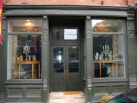 Victorian Era Commercial Storefront Store Fronts Ideas, Inspirational Architecture, Apothecary Shop, Storefront Signs, Storefront Design, Shop Buildings, Victorian Buildings, Shop Fronts, Brick Building