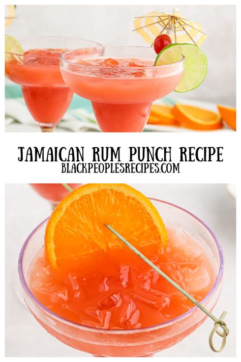 This Jamaican Rum Punch Recipe is a fruity, sweet, and summery recipe that will transport your tastebuds straight to the Caribbean! It features a blend of rum, tropical fruit juices, and a few extra special ingredients that make it a true crowd-pleaser. It’s perfect for backyard get-togethers or whenever you need a little sunshine in a glass. Rum Punch Recipes For A Crowd, Rum Punch For A Crowd, Jamaican Rum Punch Recipes, Jamaican Rum Punch, Tropical Rum Punch, Punch For Kids, Rum Punch Recipe, Fun Party Drinks, Alcoholic Punch Recipes