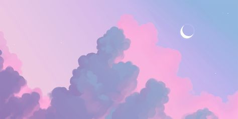 Macbook Wallpaper, Wallpaper Aesthetic, The Sky, Macbook, Moon, Wallpapers, Purple, Pink