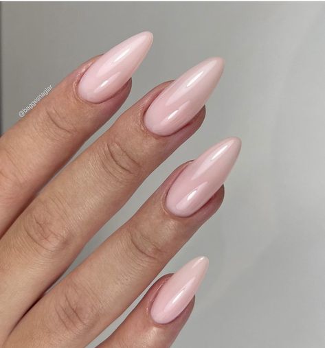 Bubble Gum Pink Almond Nails, Pink Almond Nails, Gel Toe Nails, Gel Toes, French Nail, Bubble Gum Pink, Cute Gel Nails, Coffin Nails Long, Nails Long