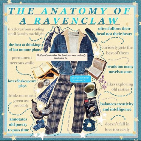 Ravenclaw Academia, Ravenclaw Outfit Ideas, Ravenclaw Outfit, Raven Claw, Ravenclaw Pride, Hogwarts Outfits, Ravenclaw Aesthetic, Harry Potter Items, Ravenclaw House