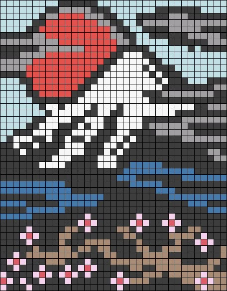 Alpha pattern #78728 variation #144531 | BraceletBook Pixel Art Bookmark Pattern, Cowboy Hat Pixel Art, Perler Anime Pattern, 3 Color Pixel Art, Alpha Pixel Art, Crochet Grid Patterns Anime, Pixel Art Ideas 32x32, Pixel Art Words, Pixel Grid Art Alpha Patterns