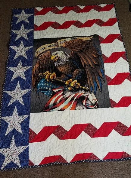 Do You EQ Too? – Debbie Lovas Introduction Post, Charity Quilts, Panel Ideas, Panel Quilt Patterns, Quilt Borders, Quilting Designs Patterns, Quilt Of Valor, Patriotic Quilts, Quilt Border