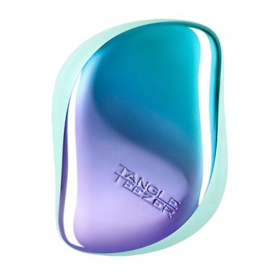 Tangle Teezer Compact Styler Hairbrush - Petrol Blue Ombre Beauty Skincare Tools, Curly Hair Style, Tip Jar, Tangle Teezer, Beauty Marketing, Skin And Hair Care, Vanity Decor, Best Beauty Products, Hair Detangler