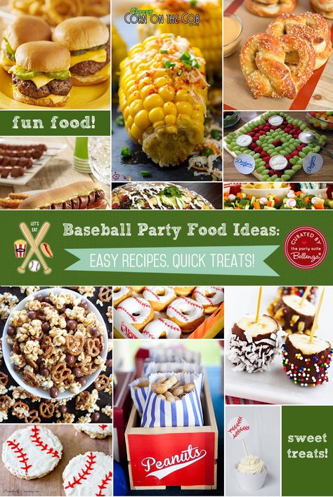 Baseball rehearsal dinner food ideas! Baseball Theme Food, Baseball Party Food, Bbq Ideas Food, Baseball Food Party, Watch Party Food, Rehearsal Dinner Food, Baseball Food, Ballpark Food, Baseball Theme Birthday