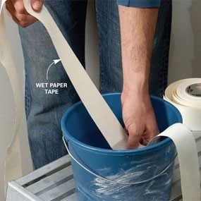 Drywall Taping Tips (DIY) | Family Handyman Drywall Taping, Hanging Drywall, Drywall Finishing, Drywall Tape, Drywall Mud, Drywall Installation, Drywall Repair, Home Improvement Loans, Diy Home Repair