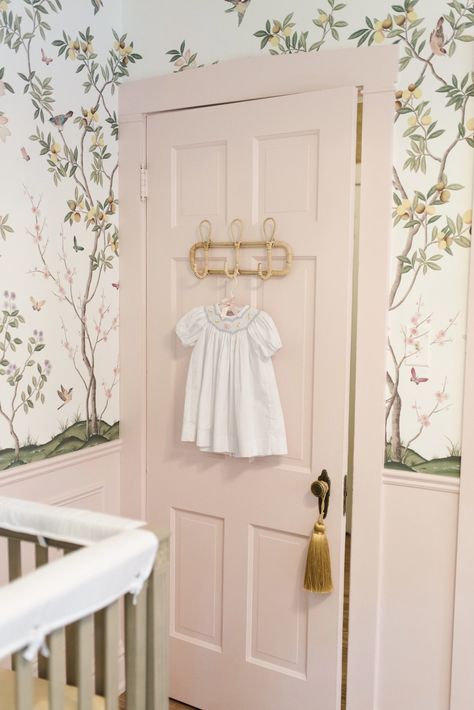 The Secret Garden Nursery Story - Karr Bick Kitchen & Bath French Garden Nursery, Grandmillenial Girl Nursery, Grand Millenial Nursery Girl, Grand Melinnial Nursery, Madeline Inspired Nursery, Grand Millennial Nursery, Bridgerton Nursery, Madeline Nursery, Grandmillenial Nursery Decor Girl