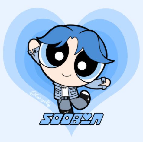 Powerpuff Boys, Ppg And Rrb, Moa Collection, Power Puff, Txt Soobin, Kpop Drawings, Cute Chibi, Printable Stickers, Kpop Wallpaper