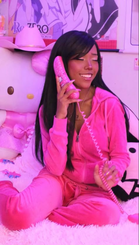 Luxury Aesthetic Pink, Y2k Photoshoot, Glam Photoshoot, Black Femininity, Photoshoot Themes, Luxury Aesthetic, Black Barbie, Aesthetic Pink, Cute Poses For Pictures