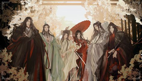 Mxtx Trio, Mxtx Crossover, Scum Villain, Scum Villain's Self-saving System, Journey To The West, Romantic Manga, Mo Xiang Tong Xiu, Heaven Official's Blessing, Anime Reccomendations