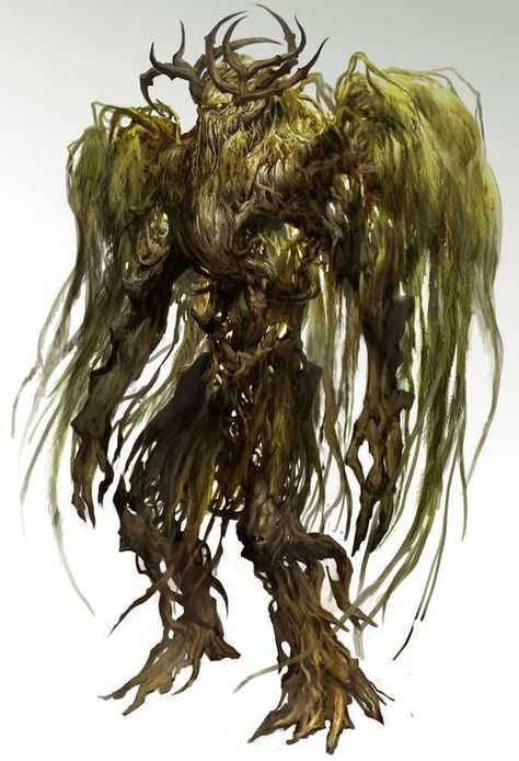 my game inspiration folder full of pics that gave me an idea or thought about something to add to my games  - Imgur Legion Demon, Plant Creatures, Plant Monster, Weird Plants, Guild Wars, Fantasy Beasts, 다크 판타지, Forest Creatures, Monster Concept Art