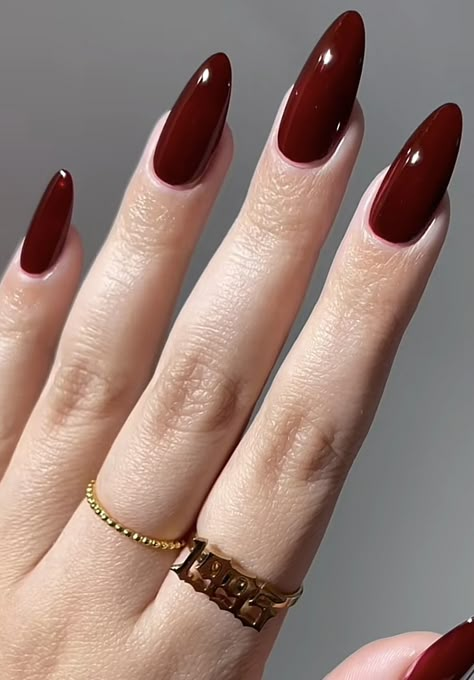 Dark Red Nails Design, July Nails Ideas, Red Nails Design, Jay Aesthetic, Monty Jay, Uñas Ideas, Trendy Nail Designs, Dark Red Nails, Wine Nails