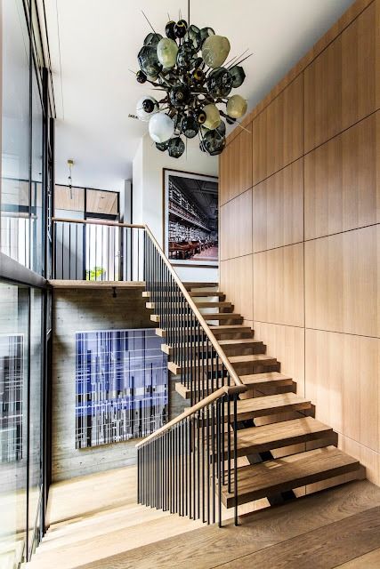 the style saloniste: Designer I Love: San Francisco Interior Designer Nicole Hollis درج السلم, Outdoor Stair Railing, San Francisco Interiors, Steel Stairs, Outdoor Stairs, Lan Can, Modern Stairs, Wooden Stairs, Interior Stairs