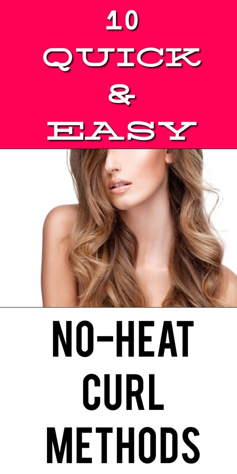 Learn how to curl your hair without heat! Find more ideas like this at www.travelfashiongirl.com Curl Your Hair Without Heat, Ways To Curl Your Hair, Curl Hair Without Heat, Heat Curls, Easy Curls, Hair Without Heat, Curls No Heat, Curl Your Hair, No Heat Hairstyles