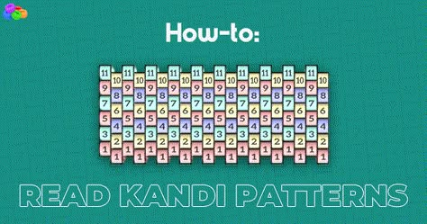 How To Read Kandi Patterns, Kandi Stitches, Scene Accessories Diy, Easy Kandi Patterns, Pony Bead Patterns Easy, Kandi Patterns Templates, Kandi Tutorial, Kandi Inspiration, Bracelet Stuff