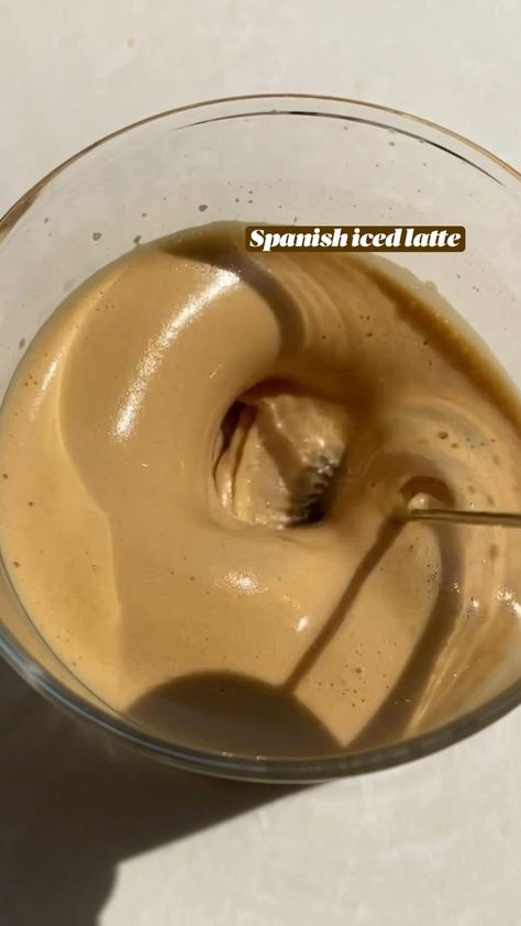 Spanish iced latte in 2022 | Speciality coffee recipes, Interesting food recipes, Food Spanish Latte Recipe, Speciality Coffee Recipes, Keurig Recipes, Spanish Latte, Coffee Presentation, Nespresso Recipes, Cold Coffee Recipes, Refreshing Drinks Recipes, Coffee Drink Recipes