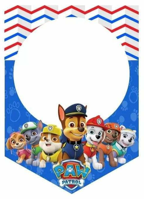 Imprimibles Paw Patrol, Paw Patrol Party Decorations, Tiger Birthday Party, Paw Patrol Birthday Theme, Paw Patrol Decorations, Paw Party, Tiger Birthday, Spiderman Birthday Party, Paw Patrol Cake