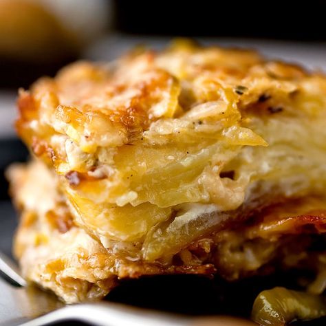 Potato Leek Gratin, Leek Gratin, Potato Gratin Recipe, Creamed Leeks, Potato Leek, Gratin Dish, Potato Gratin, Nyt Cooking, Creamy Potato