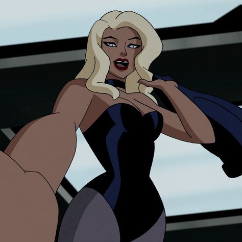 Dc Characters Female, Hot Cartoon Character Disney, Black Canary Aesthetic, Black Canary Icon, Dc Black Canary, Wonder Woman Aesthetic, Black Canary Comic, Comic Women, Batman Girl