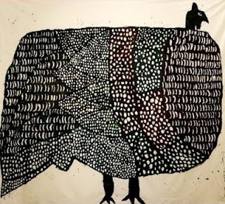 Miroco Machiko Miroco Machiko, Arte Folk, Guinea Fowl, Amazing Paintings, Art Brut, Arte Popular, Naive Art, Bird Illustration, Outsider Art