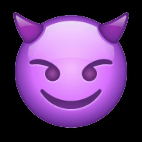 Demon Emoji, Purple Demon, Smiling Emoji, Emoji Png, Piggy Bank, Color Purple, Purple, Memes, Quick Saves