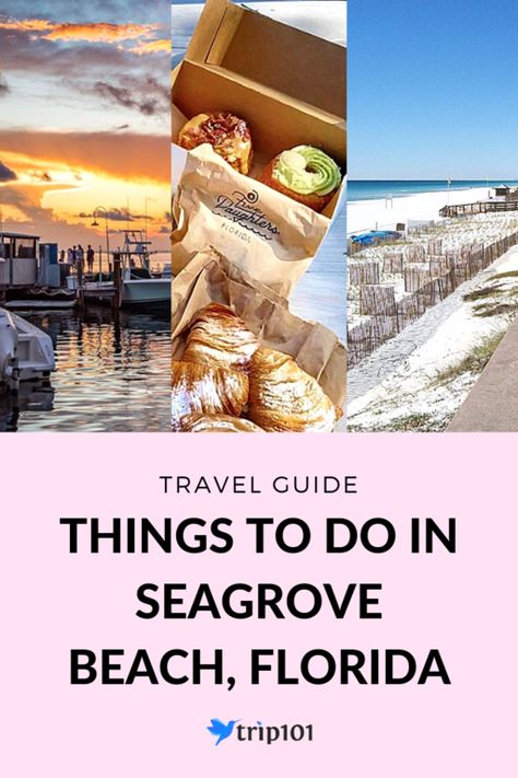 9 Things You Absolutely Have To Do In Seagrove Beach, Florida - Updated 2020 | Trip101 Seagrove Florida, Seagrove Beach Florida, Destin Florida Restaurants, Grayton Beach State Park, Rosemary Beach Florida, 30a Florida, Seaside Fl, Topsail Beach, Seaside Florida