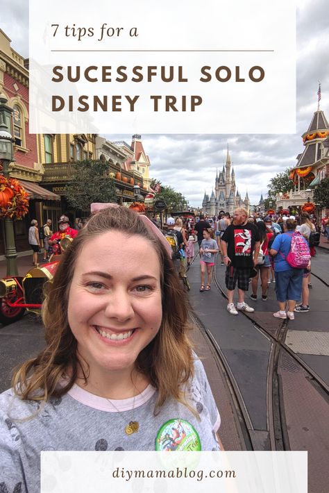 2 days in 3 parks at Walt Disney World and I was able to do nearly every attraction! These are my best tips for traveling solo for a Disney trip. #solotravel #disneyvacation Solo Disney World Trip, Universal Trip, Vacay Ideas, Orlando Trip, Got 7, Fort Wilderness, Disney Board, Tips For Traveling, Disney Dining Plan