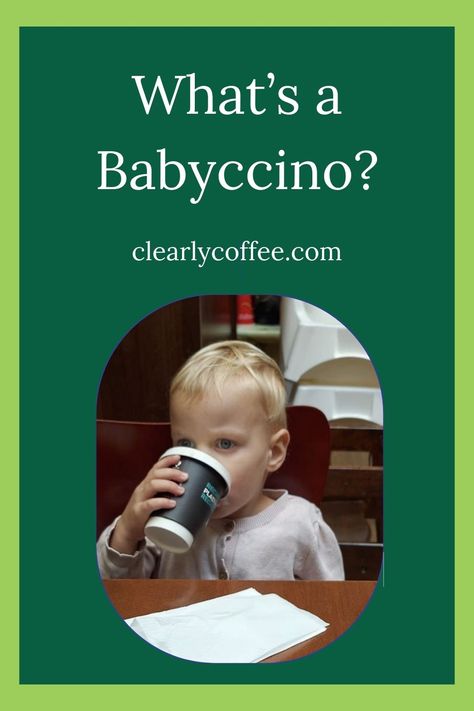 What's a babyccino? Coffee Review, Milk Foam, Riddles, Cappuccino, Cocoa, Cinnamon, Milk, Canning, Coffee