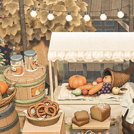 Animal Crossing Farmers Market Stall, Acnh Market Stall Code, Acnh Resident Services Design City, Acnh Fall Farmers Market, Acnh Farmers Market Stall, Anch Farmers Market, Acnh Cottagecore Stall Designs, Farmers Market Animal Crossing, Acnh Farmers Market Idea