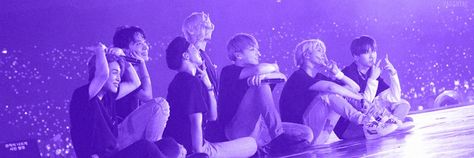 Bts Purple Header, Bts Purple Icon Ot7, Bts Youtube Banner, Bts Banner, Bts Wallpaper Desktop, Bts Header, Bts Youtube, Twitter Header Aesthetic, Twitter Bts