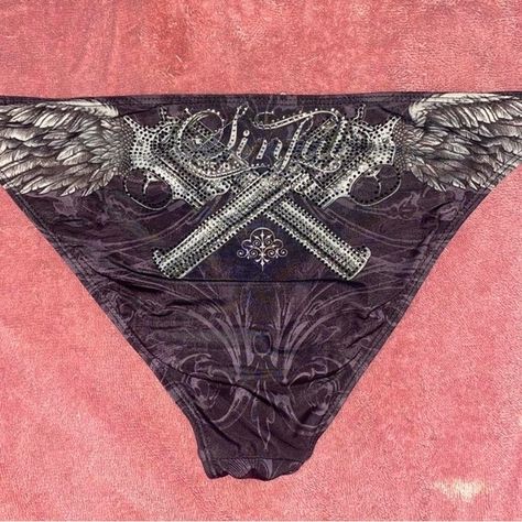 rare sinful affliction bikini bottoms Sinful Affliction, Hard To Find, Fashion Home Decor, Fashion Home, Plus Fashion, Outfit Inspo, Fashion Tips, Closet, Accessories Vintage