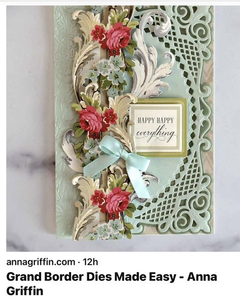 Embossing Ideas, Anna Griffin Inc, Collage Cards, Wedding Invitation Kits, Anna Griffin Cards, Paper Dress, Invitation Kits, New Paper, Card Toppers