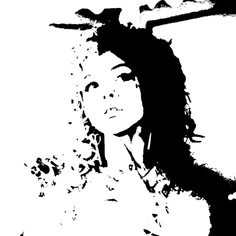 Melanie Martinez Stencil Art, Melanie Martinez Stencil, Melanie Martinez Drawings, Ghost Photography, Stippling Art, Texture Graphic Design, Graphic Poster Art, Black And White Drawing, Stencil Art