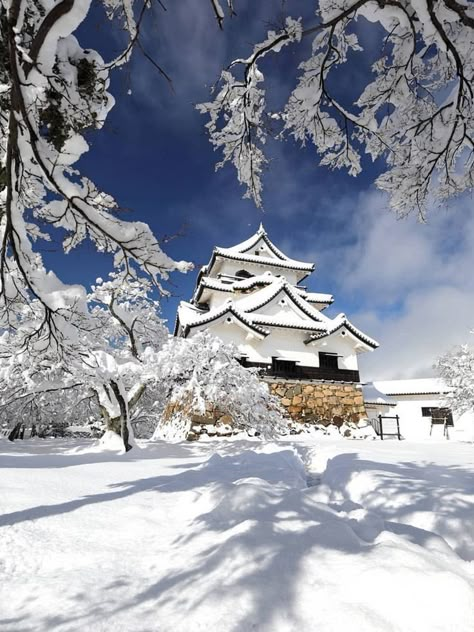 Snowy Japanese Village, Japanese Winter, Winter In Japan, Japanese Wallpaper, Japan Christmas, Japanese Village, Japanese Gardens, Japanese Landscape, Japan Aesthetic