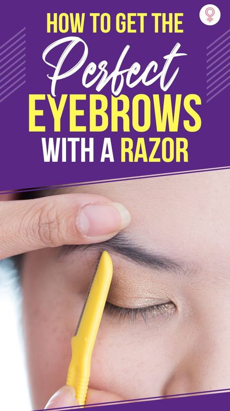 How To Get The Perfect Eyebrows With A Razor: If you are not a fan of painted eyebrows, the only option left is to trim that brow to suit your face. Here is a step-by-step guide to trimming your eyebrows on your own with the help of an eyebrow razor! No more rushing to the salon for your eyebrows! #razor #beauty #beautytips #eyebrows How To Use Eyebrow Razor, How To Trim Your Eyebrows With Razor, Eyebrow Razor How To Use, Eyebrow Razor Tutorial, How To Shape Eyebrows With Razor, How To Shave Eyebrows For Beginners, How To Trim Your Eyebrows, How To Shape Eyebrows For Beginners, Shave Face Women