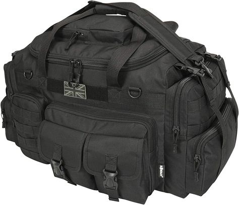 Black Duffle Bag, Army Police, Shoulder Piece, Holdall Bag, Rug Bag, Kit Bag, Garment Bags, Open Top, Fun Bags