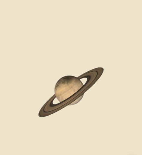 A beautiful beige Saturn with gold accents, perfect for any astrology lover. #saturn #astrology #zodiac #space Arts Astethic, Tan Widgets, Saturn Icon, Saturn Astrology, Beige Highlights, Planet Saturn, Beige Icons:), Phone Wallpaper Boho, Widget Design