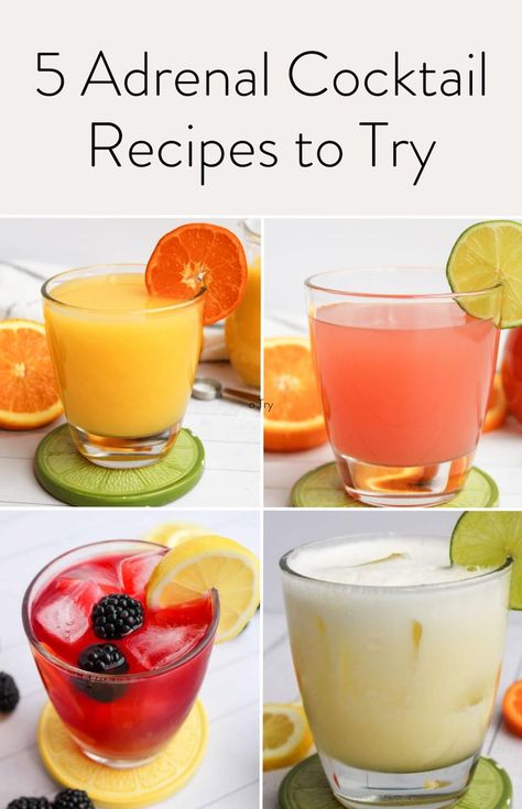 This blog post is full of healthy recipes and ideas on how to craft a viral adrenal cocktail or cortisol cocktail. These homemade drinks include magnesium to help lower cortisol levels. Learn to make them with our simple steps! Cortisol Diet, Adrenal Cocktail, Lower Cortisol, Lower Cortisol Levels, Adrenal Health, Detox Drinks Recipes, Diet Drinks, Homemade Drinks, How To Craft