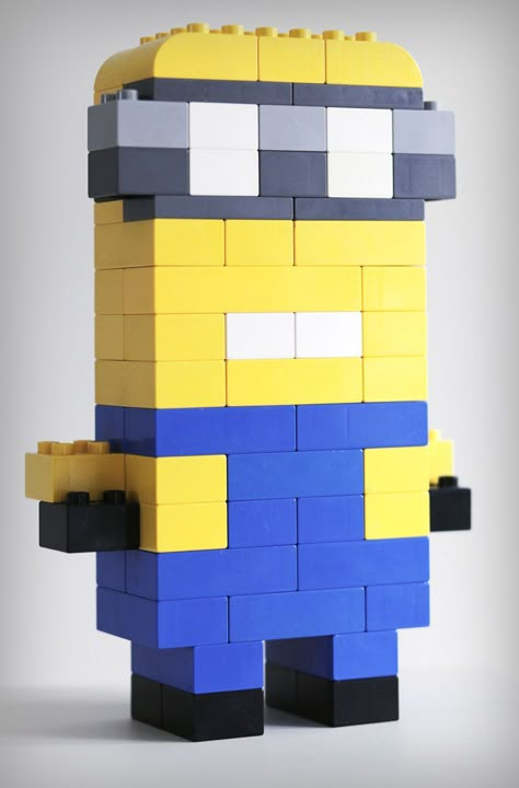 Duplo Creations, Duplo Lego Ideas, Lego Duplo Ideas, Lego Therapy, Duplo Ideas, Lego Minion, Modele Pixel Art, Lego Challenge, Mega Blocks