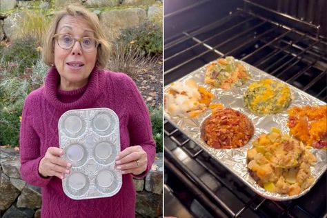 TikTok's Barbara 'Babs' Costello Has a Brilliant Hack for Taking Thanksgiving Leftovers to Go Brunch With Babs, Thanksgiving Dinner Plates, Holiday Menu Ideas, Christmas Cutout Cookies, Thanksgiving Favorites, Thanksgiving Planning, Homemade Pie Crust Recipe, Pumpkin Ice Cream, Homemade Pie Crust