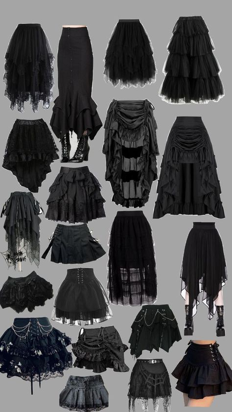 Goth Outfit Board, Goth School Outfit, Goth Fits, Goth Outfit Ideas, Punk Style Outfits, Silly Clothes, Goth Outfit, Diy Clothes Design, Gothic Clothes