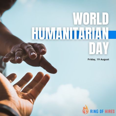 On World Humanitarian Day, we pay tribute to aid workers everywhere, and commit to doing everything possible to protect them and their vital work. World Humanitarian Day, International Humanitarian Law, International Days, World Photography Day, Humanitarian Work, General Ideas, Photography Day, International Day, Social Media Post