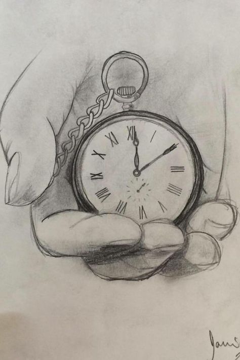 Drawing The Impact Of Time With A Pocket Watch How To Draw A Pocket Watch, Clock Sketch Drawing, Pocket Watch Drawing Sketches, Stop Watch Drawing, Clock Drawing Sketches, Time Drawing Clock, Watch Art Drawing, Clock Design Drawing, Hand Watch Drawing