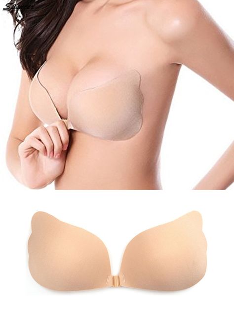 Bra For Dress, Bra For Backless Dress, Bras For Backless Dresses, Strapless Push Up Bra, Push Bra, Self Adhesive Bra, Push Up Strapless Bra, Strapless Backless Bra, Silicone Bra