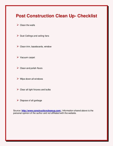 Clean trim, baseboards, window. Source: http://www.constructioncleanup.com/. Information shared above is the personal opinion of the author and not affiliated with the website. Post Construction Cleaning Checklist, Cleaning Services Prices, Cleaning Business Ideas, Foreclosure Cleaning, Business Cleaning Services, Peachy Clean, Post Construction Cleaning, Construction Clean Up, House Cleaning Business